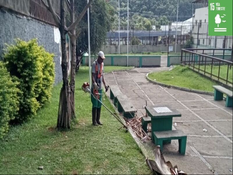 Prefeitura atende mais de 20 bairros com os serviços de limpeza e poda de grama em apenas três dias Prefeitura atende mais de 20 bairros com os serviços de limpeza e poda de grama em apenas três dias