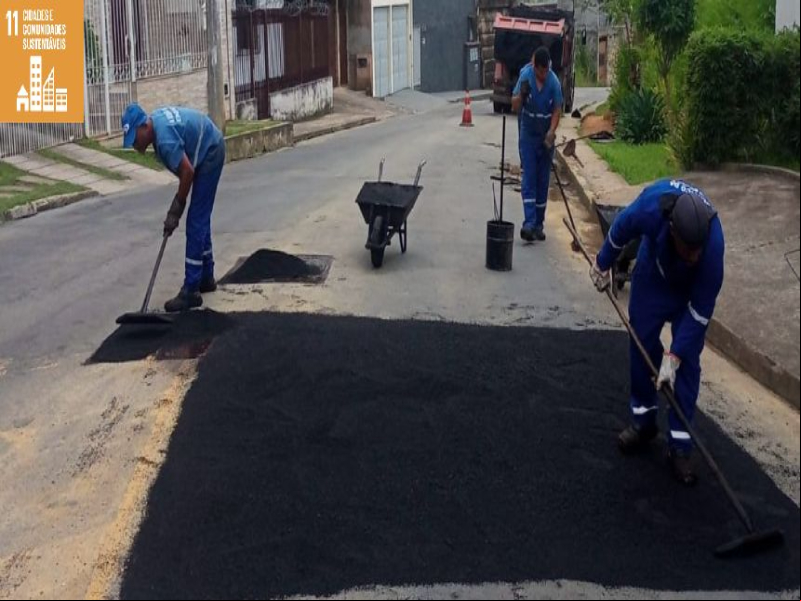 Prefeitura atende a 21 bairros com a operação tapa-buracos nesta quarta-feira, 6 Prefeitura atende a 21 bairros com a operação tapa-buracos nesta quarta-feira, 6