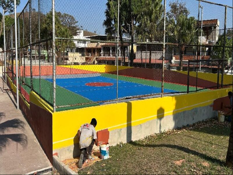 Cuidado com as áreas de lazer: Prefeitura segue com as revitalizações de praças pela cidade Cuidado com as áreas de lazer: Prefeitura segue com as revitalizações de praças pela cidade