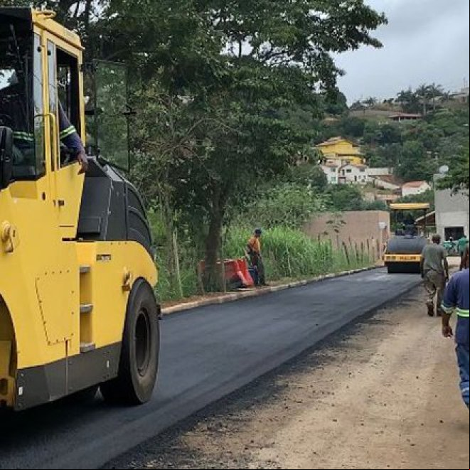 PJF inicia pavimentação em rua do bairro Náutico PJF inicia pavimentação em rua do bairro Náutico
