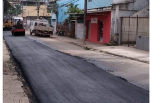 Prefeitura faz recapeamento asfáltico no Bairro Santo Antônio Prefeitura faz recapeamento asfáltico no Bairro Santo Antônio