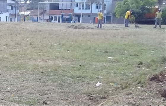 Praças de seis bairros am por manutenção esta semana Praças de seis bairros am por manutenção esta semana