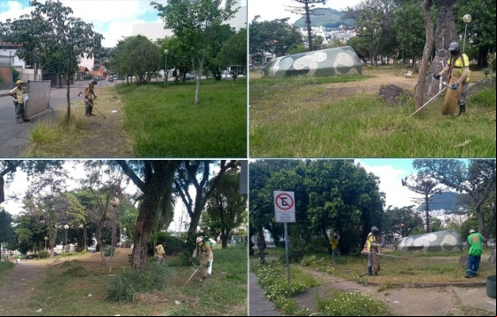 Boniteza inicia revitalização da Praça da Baleia Boniteza inicia revitalização da Praça da Baleia