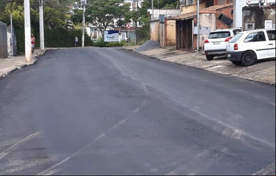 Empav realiza serviços de pavimentação no Bairro Industrial Empav realiza serviços de pavimentação no Bairro Industrial
