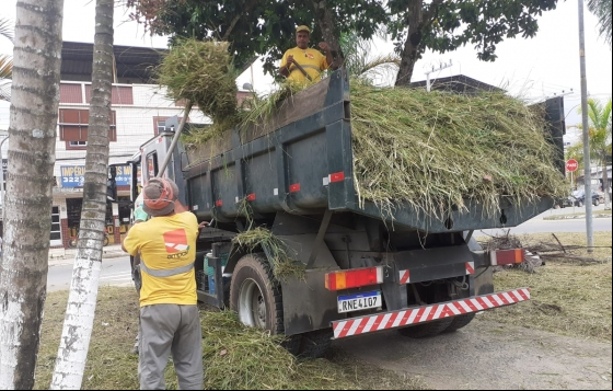 Programa Boniteza realiza zeladoria nas plantas da ponte Leopoldina nesta quarta-feira, 6 Programa Boniteza realiza zeladoria nas plantas da ponte Leopoldina nesta quarta-feira, 6