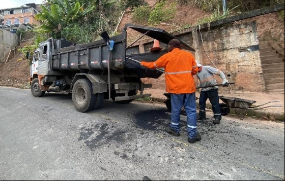 Em uma semana, Empav atende 26 bairros com a operação tapa-buracos Em uma semana, Empav atende 26 bairros com a operação tapa-buracos