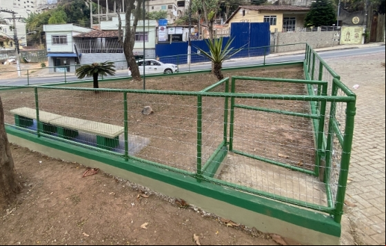 PJF conclui a instalação de mais um parcão na cidade PJF conclui a instalação de mais um parcão na cidade