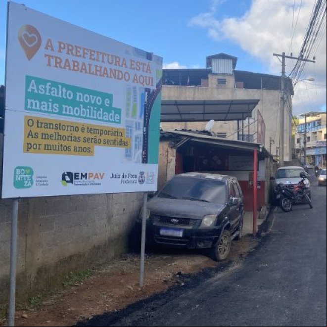 Prefeitura conclui pavimentação da rua Boa Esperança, no bairro Linhares Prefeitura conclui pavimentação da rua Boa Esperança, no bairro Linhares