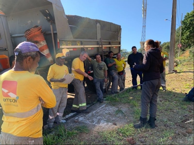 EMPAV realiza ação de conscientização sobre cuidados com a saúde dos trabalhadores EMPAV realiza ação de conscientização sobre cuidados com a saúde dos trabalhadores