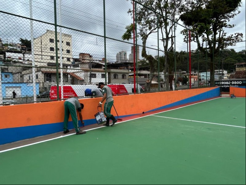 PJF segue com revitalização em sete praças da cidade PJF segue com revitalização em sete praças da cidade