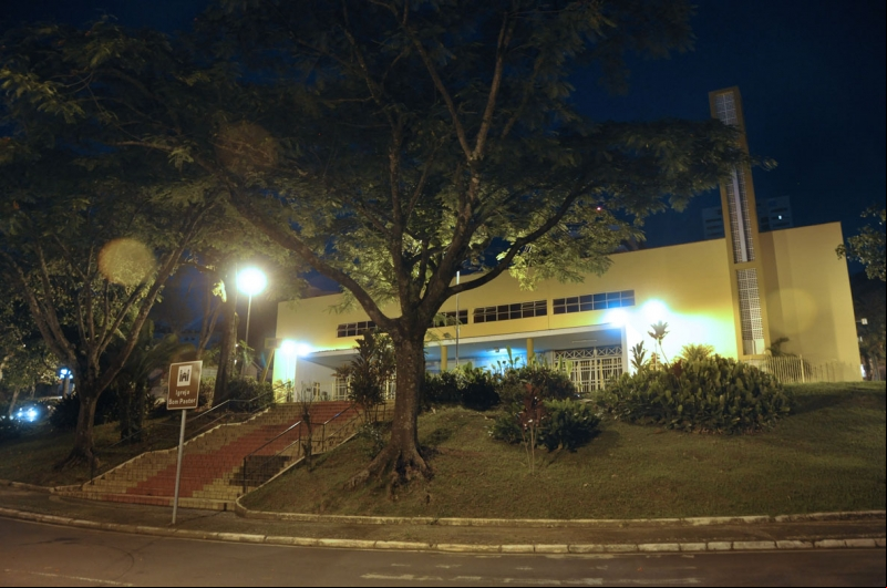 Empav finaliza revitalização da iluminação na praça da Igreja do Bom Pastor Empav finaliza revitalização da iluminação na praça da Igreja do Bom Pastor
