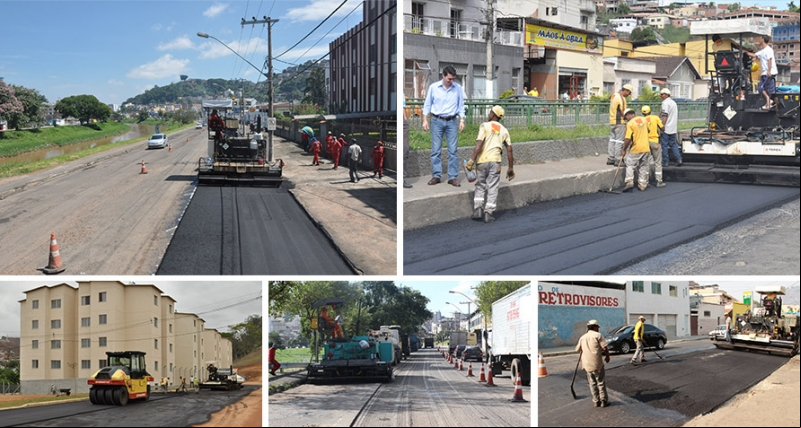 Empav realiza asfaltamento em 107 ruas de Juiz de Fora