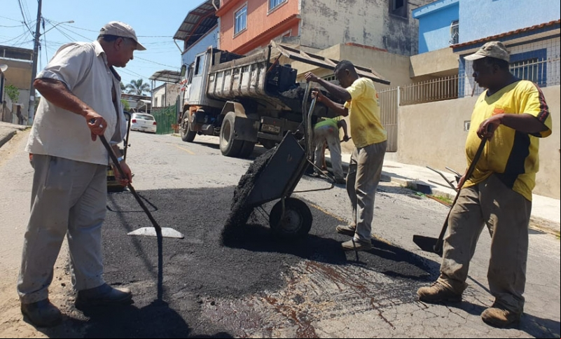 Empav faz balanço da operação tapa-buracos Empav faz balanço da operação tapa-buracos