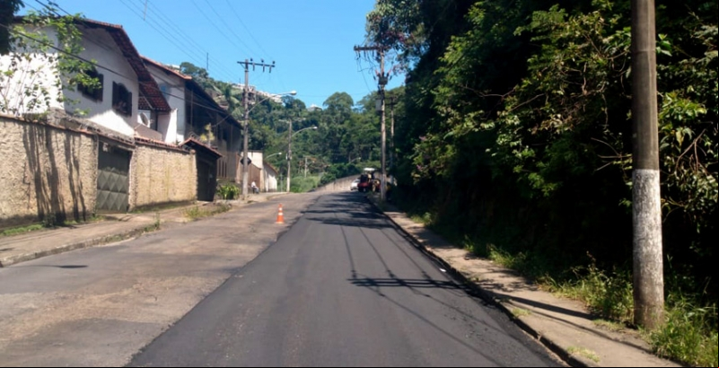 Prefeitura inicia recapeamento asfáltico nos Bairros Borboleta e Vale do Ipê Prefeitura inicia recapeamento asfáltico nos Bairros Borboleta e Vale do Ipê