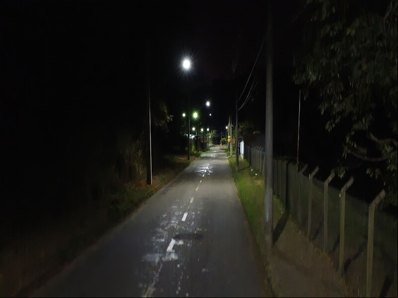 Brilha JF: Estrada Athos Branco da Rosa, no Parque Serra Verde, recebe iluminação de LED Brilha JF: Estrada Athos Branco da Rosa, no Parque Serra Verde, recebe iluminação de LED
