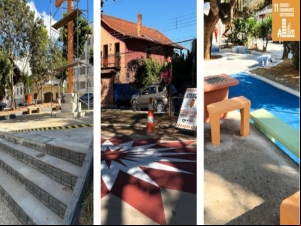 Pintura, reparos e brinquedos: seis praças da região central são revitalizadas pela PJF