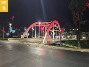 Dezembro Vermelho: pontos da cidade recebem iluminação especial como parte da Campanha Nacional de Prevenção ao HIV/Aids e outras ISTs