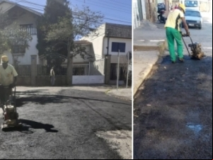 Empav realiza operação tapa-buracos em diversas vias