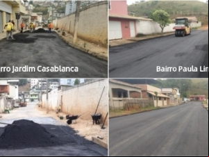Empav realiza asfaltamento no Bairro Jardim Casablanca