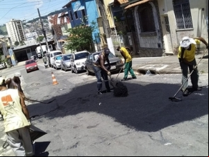 Empav faz manutenção de vias de grande fluxo e atendimentos de urgência