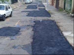 Empav realiza recapeamento asfáltico em 19 vias da cidade