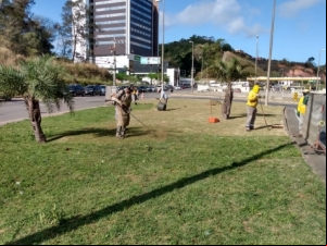 Empav realiza intervenções em bairros da cidade
