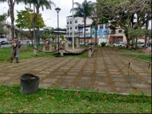 Empav realiza choque de zeladoria em Escolas Municipais da cidade