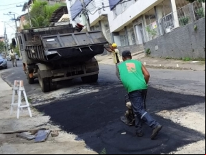Empav realiza intervenções no bairro Linhares, São Bernardo e em outras vias do município
