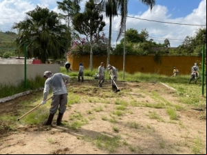 Empav realiza zeladoria na Avenida Rio Branco e outras 17 vias de Juiz de Fora em uma semana