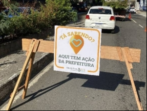 PJF segue com os trabalhos de revitalização na Av. Itamar Franco e atende outros 15 bairros com o Programa Boniteza nesta terça, 31