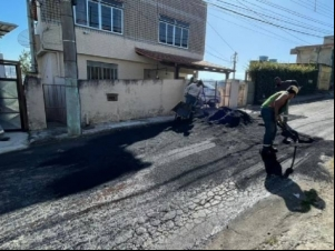 Em quatro dias, operação tapa-buracos da PJF atende mais de 30 vias na cidade