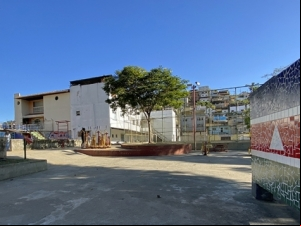 Praças dos bairros Santa Cruz e Santa Luzia são atendidas pelo Programa Boniteza nesta quarta, 6