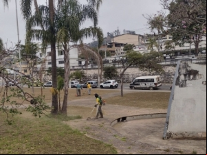 Praça Teotônio Vilela e outras 15 praças recebem zeladoria nesta semana