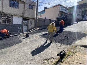 Prefeitura atende mais de 20 bairros com a operação tapa-buracos em seis dias