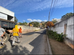 o Norte e 13 bairros são atendidos pela operação tapa-buracos nesta segunda-feira, 1º