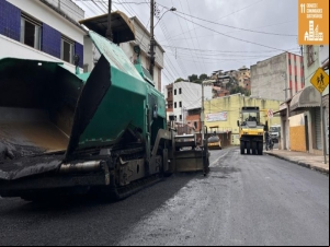 Importante via do bairro Marumbi é totalmente recapeada pela PJF
