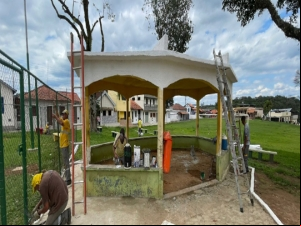 PJF dá sequência à revitalização da praça do Distrito de Torreões