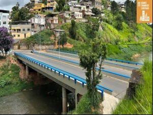 Prefeitura segue com a revitalização das pontes da avenida Brasil