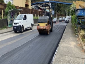PJF avança no recapeamento da Avenida Coronel Vidal e da Rua Dr. Henrique Burnier