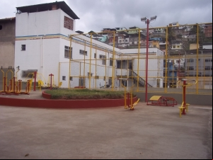 Empav realiza manutenção em Praça do bairro Santa Luzia