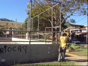 Empav realiza revitalização em Praça do Jardim Esperança