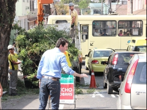 Prefeito confere intervenções realizadas nos bairros Manoel Honório e Bairu