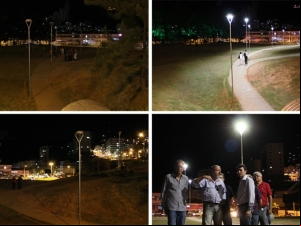 Primeiro espaço público com iluminação led proporciona economia de quase 350%