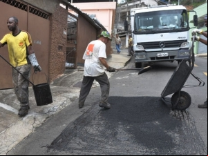 Empav realiza 2.461 atendimentos de tapa-buraco este ano