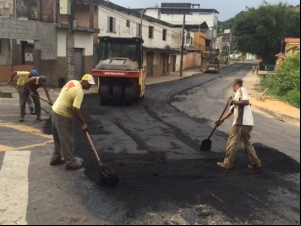 Prefeitura começa recapeamento asfáltico na região sul