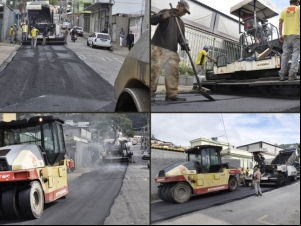 Empav realiza recapeamento asfáltico no Bairro Teixeiras