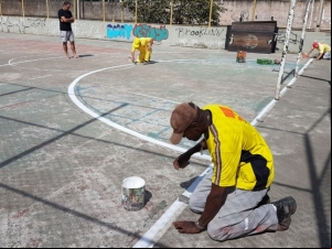 Empav começa revitalização de praça no Bairro Araújo