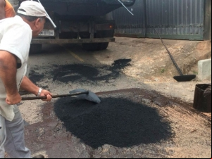Empav realiza operação tapa-buraco em 23 bairros