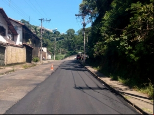 Prefeitura inicia recapeamento asfáltico nos Bairros Borboleta e Vale do Ipê